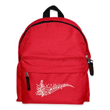 Partitions de Noël - Sac à dos Enfant - rouge - Devant