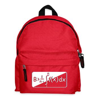 Mathematician Math Mathematical Mathematics - Kids' Backpack - red - Front