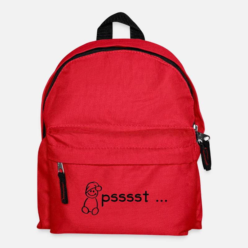 schlafmütze von wicki_de - Kinder Rucksack - Rot