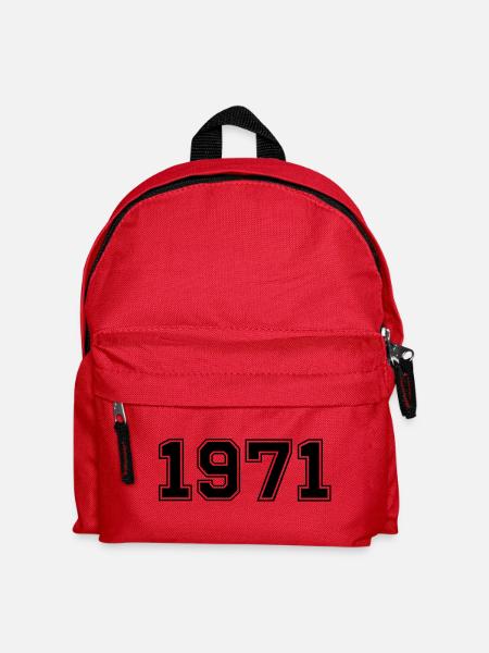 1971 - Kinder Rucksack - Rot