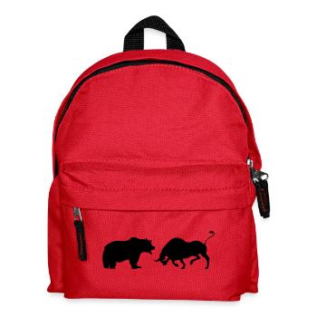 trading - Kids' Backpack - red - Front