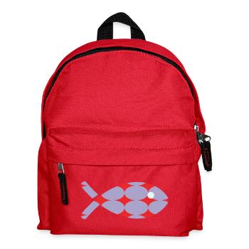 FISCH - Kinder Rucksack - Rot - Vorne