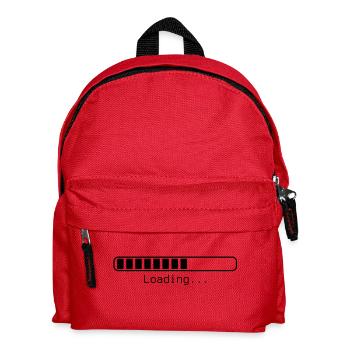 Loading... - Kids' Backpack - red - Front