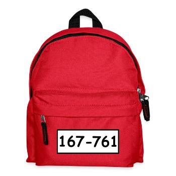 Beagle boys Bandit - Kids' Backpack - red - Front