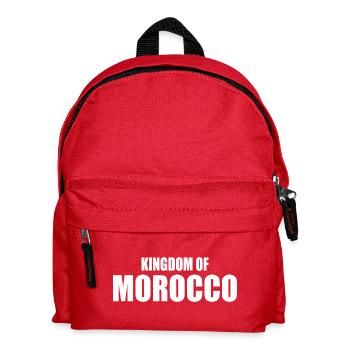 Kingdom of morocco - Kids' Backpack - red - Front