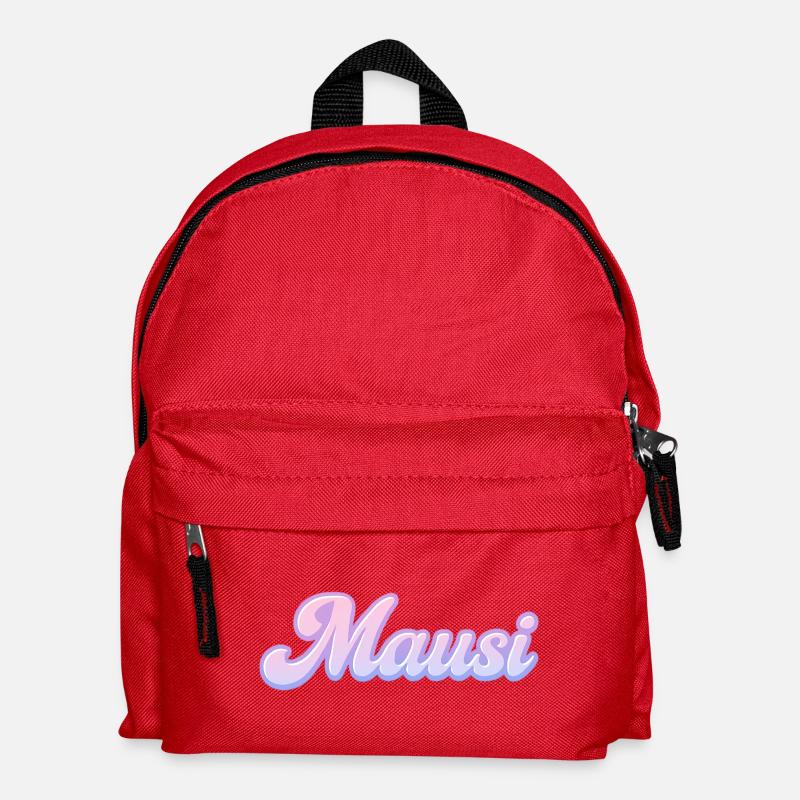 Mausi / y2k Design - Kids' Backpack - red