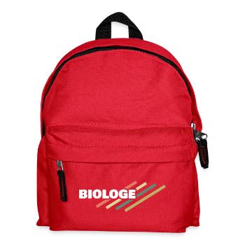 Biologist as a profession - Kids' Backpack - red - Front