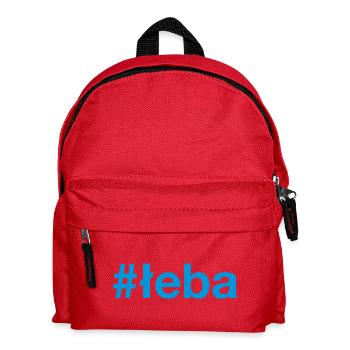 Leba Polska Polen - Kinder Rucksack - Rot - Vorne