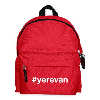 Yerevan Jerewan Armenia Armenien - Kids' Backpack - red - Front