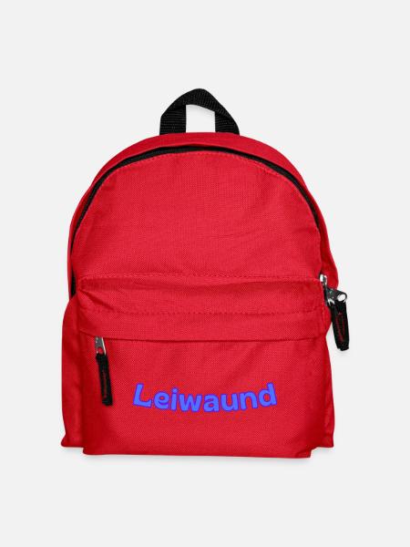 leiwaund - Kinder Rucksack - Rot