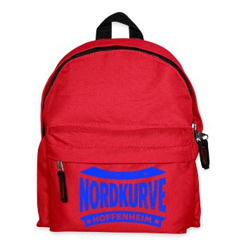 Hoffenheim Nordkurve Stadion Fan Hoodie, Shirt - Kinder Rucksack - Rot - Vorne