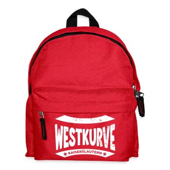 Kaiserslautern Stadium, Bag, Socks, Mug - Kids' Backpack - red - Front