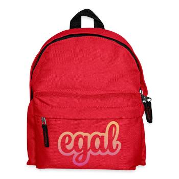 Egal - Kinder Rucksack - Rot - Vorne