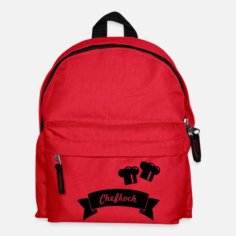 Chefkoch - Kinder Rucksack - Rot