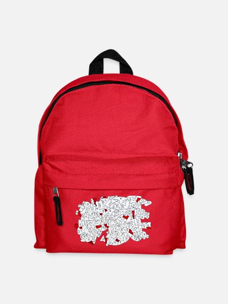 I Do It My Way - Kinder Rucksack - Rot