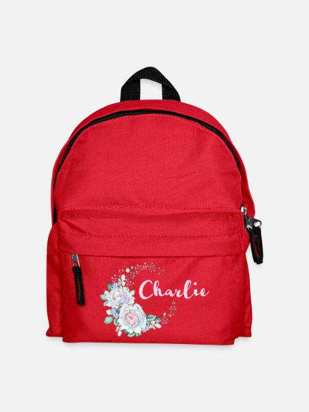 Für Charlie - Kinder Rucksack - Rot