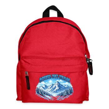 Après Ski Team Mountain Panorama - Kids' Backpack - red - Front