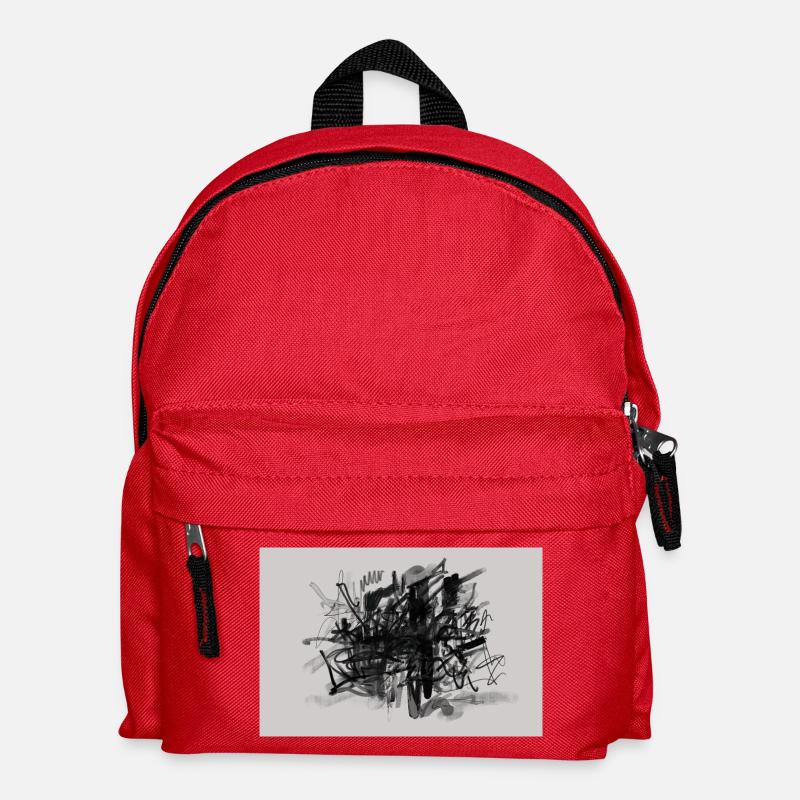 Knot of Noise - Kids' Backpack - red