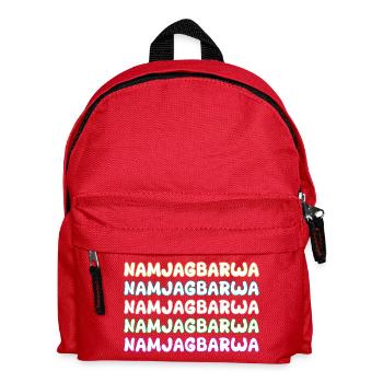 Alpinisme Namjagbarwa - Sac à dos Enfant - rouge - Devant