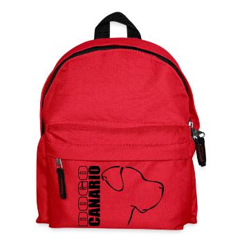 Dogo Canario PROFIL - Sac à dos Enfant - rouge - Devant