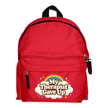 Mon thérapeute a abandonné - Sac à dos Enfant - rouge - Devant