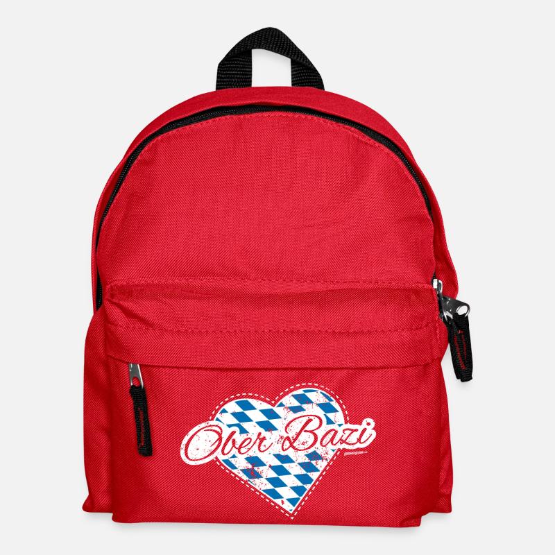 Ober Bazi - Kinder Rucksack - Rot