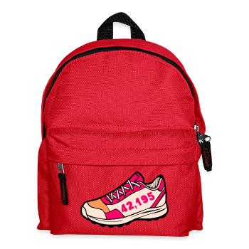 Chaussures de marathon à pied Course - Sac à dos Enfant - rouge - Devant