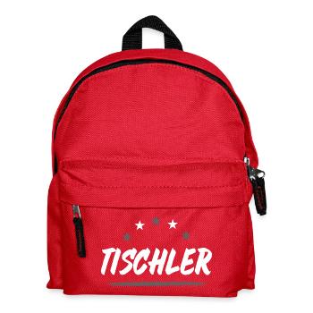 Profession de charpentier - Sac à dos Enfant - rouge - Devant