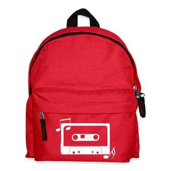 cassette - Kids' Backpack - red - Front