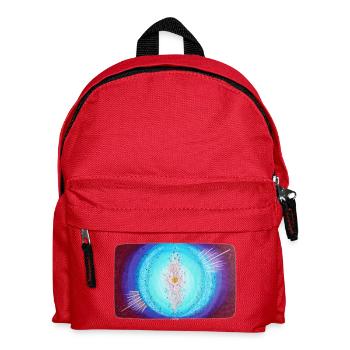 Creation light of divine purification - Kids' Backpack - red - Front