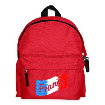 France Flag - Kids' Backpack - red - Front