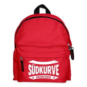 Munich South Curve Pullover Hoodie – Pride from the Curve - Kids' Backpack - red - Front