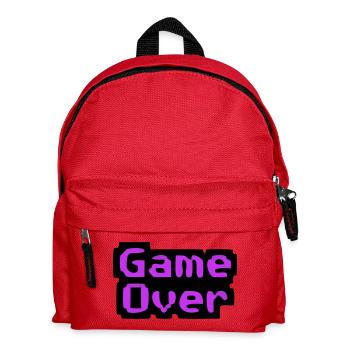 Game Over Pixel Retro - Sac à dos Enfant - rouge - Devant