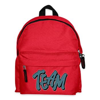 Team - Kids' Backpack - red - Front