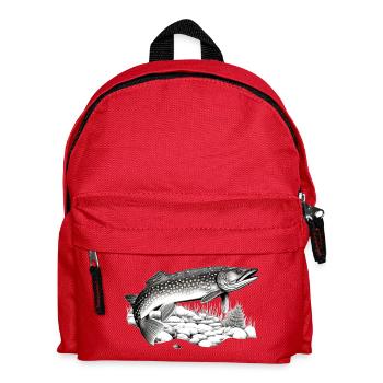 Hecht - Kinder Rucksack - Rot - Vorne