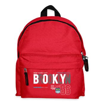 Brooklyn Street Art Urban Design - Kinder Rucksack - Rot - Vorne