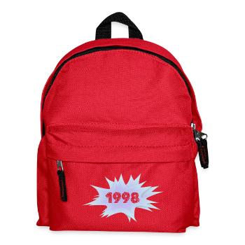 1998 - Kinder Rucksack - Rot - Vorne