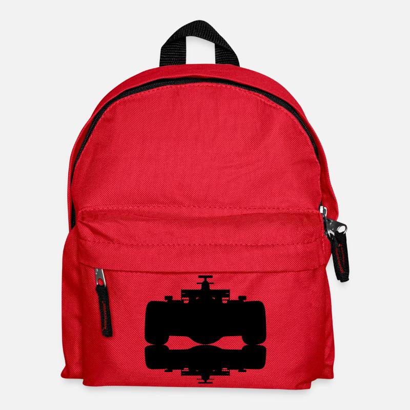 F1 # 2 - Kinder Rucksack - Rot