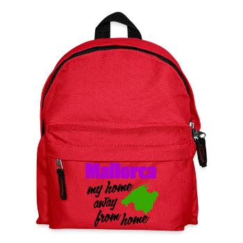 Majorque – ma deuxième maison - Sac à dos Enfant - rouge - Devant