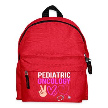 Childhood cancer Cancer survivor Cancer stinks - Kids' Backpack - red - Front