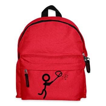 attraper Stickman - Sac à dos Enfant - rouge - Devant
