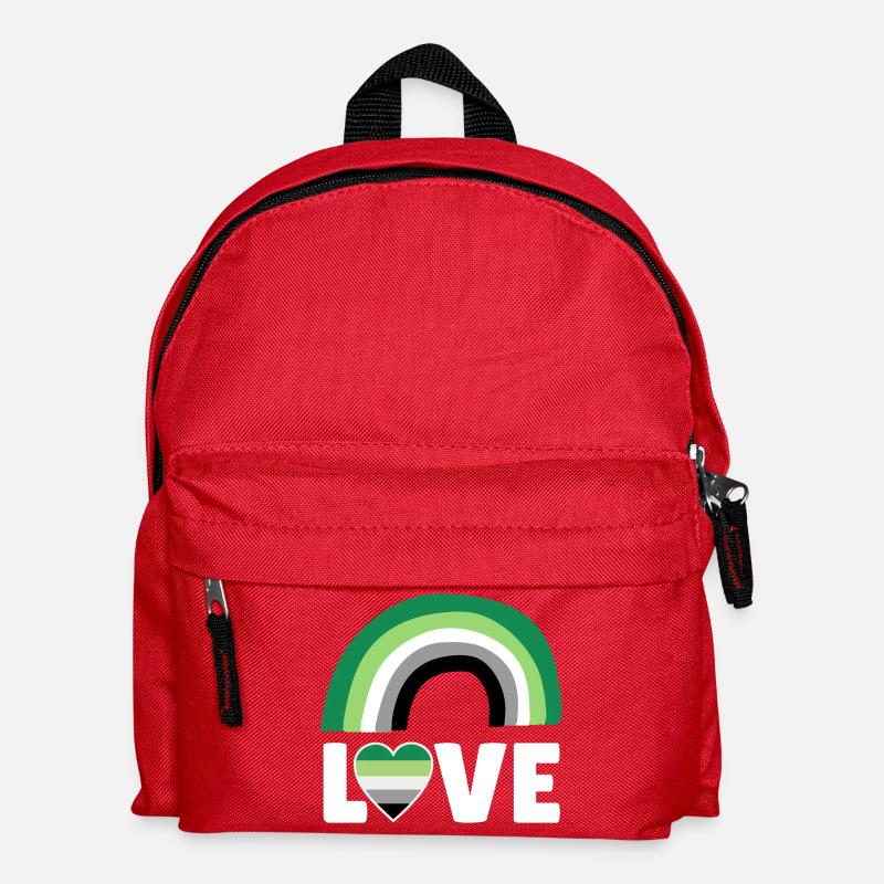 Aromanticisme, Aromantique, Arc - Sac à dos Enfant - rouge