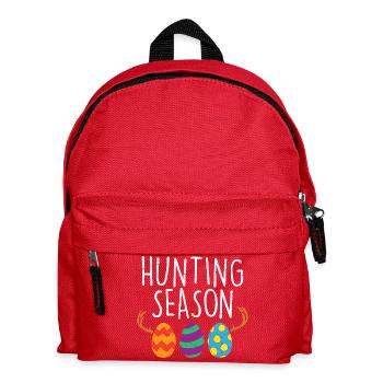 Ostereier der Jagdsaison - Kinder Rucksack - Rot - Vorne