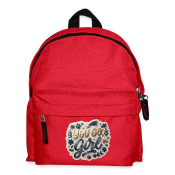 You Go, Girl - Kids' Backpack - red - Front
