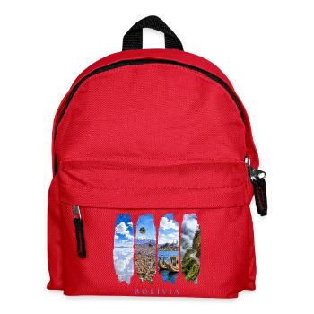 Bolivia Holidays Travel – Andes Culture & Nature - Kids' Backpack - red - Front