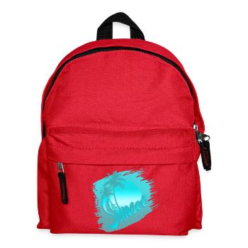 sunset blue - Sac à dos Enfant - rouge - Devant