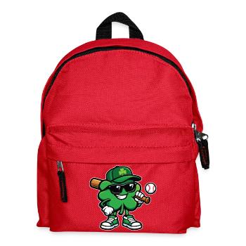 Baseball Shamrock St Patrick’s Irish - Sac à dos Enfant - rouge - Devant