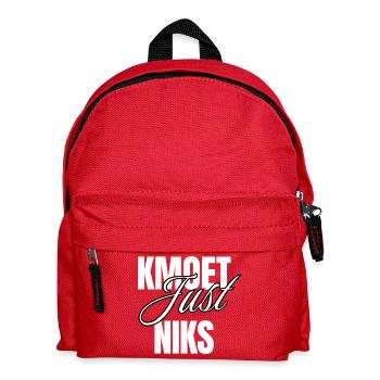 Kmoet just nothing, Dialecte anversois Chemises - Sac à dos Enfant - rouge - Devant