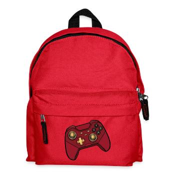 Manette de jeu rouge Rétro Pop - Sac à dos Enfant - rouge - Devant