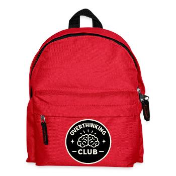 Club de réflexion excessive - Sac à dos Enfant - rouge - Devant